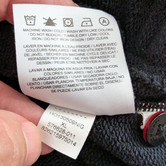 Jordan Black and White Sweater - Size XL - Picture 11 of 12